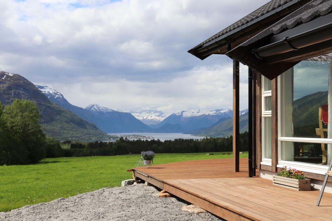 Villa Heinali Hytta Isfjorden Exterior foto